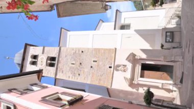 Trento sokakları. Tamamen şehir yaşam tarzı. Yüksek kalite fotoğraf