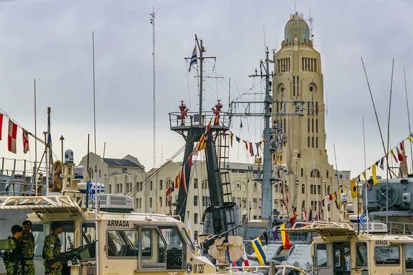Montevideo Uruguai Outubro 2021 Exposição Marinha Nacional Uruguai Dia Património — Fotografia de Stock