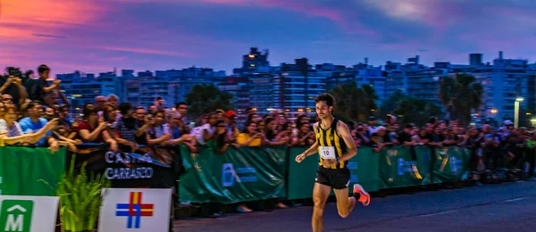 Montevideo Uruguay November 2022 San Felipe Santiago Yarışını Kazanan Atlet — Stok fotoğraf