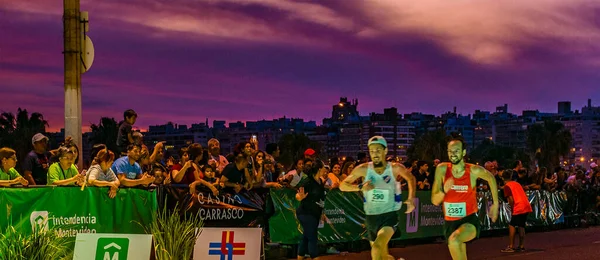 Montevideo Uruguay November 2022 Atletler San Felipe Santiago Yarışına Geliyorlar — Stok fotoğraf