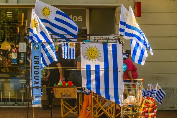 Montevideo Uruguay November 2022 Uruguayan Souvenirs Center Street — Stock Photo, Image