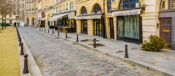 Париж Франция Январь 2020 Городская Сцена Историческом Центре Парижа Франция — стоковое фото