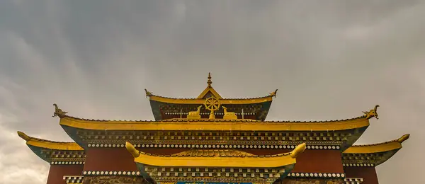 stock image Exterior view buddhist temple, lavalleja department, uruguay