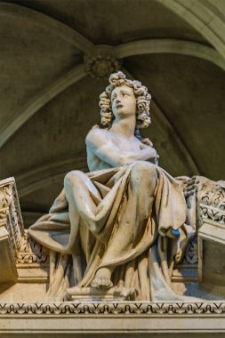 Saint-etienne du Mont Kilisesi 'nde melek kafesi.