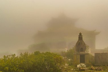 Dış görünüş Budist tapınağı, lavalleja bölümü, uruguay