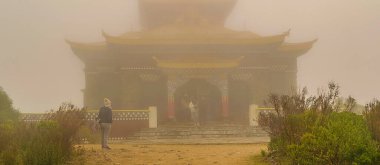 Dış görünüş Budist tapınağı, lavalleja bölümü, uruguay