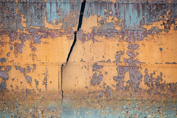Rostig Orange Abstrakte Textur Detail Oberfläche Hintergrund — Stockfoto