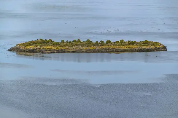 Невеликий Острів Бухті Лапатія Парк Пала Дель Фуего Аргентина — стокове фото