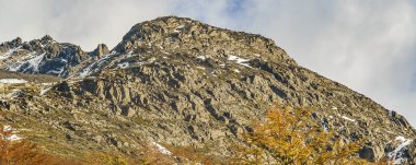 Sıkışık buzul manzarası, ushuaia, tierra del fuego bölgesi, Arjantin