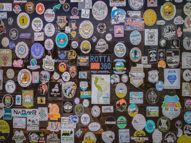 Peninsula Valdez, Arjantin; 29 Aralık 2022: Pencere önü cam restoranı, Peninsula Valdez, Chubut Eyaleti, Arjantin