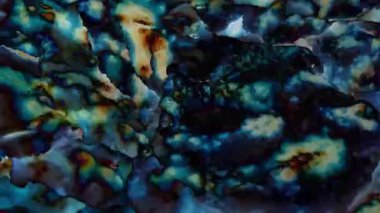 Koyu renk soyut desen arkaplanı ve hızlı rastgele kaplama katman tekniği ile 2d döngü hareketli video animasyonu