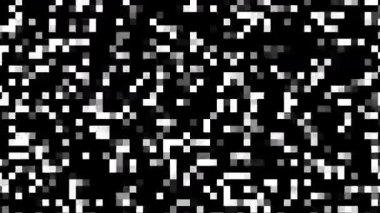 Yüksek kontrastlı karışık renk kompozisyonu içinde psikedelik kaleydoskop radyal simetri tasarımı yavaş tempo 2d döngü animasyon video 