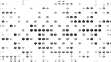 Siyah ve beyaz renkler geometrik motif desen hızlı hareket 2d dikişsiz döngü video