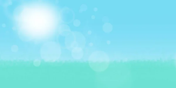 Літній Фон Пляжними Ілюстраціями Банерів Карт Листівок Шпалер Соціальних Мереж — стокове фото
