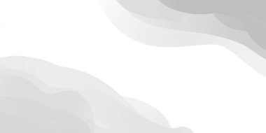 Beyaz soyut arkaplan ve dalgalar. Yaratıcı Mimari Kavram