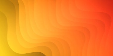 Dalga ve yaz arkaplanı olan soyut turuncu arkaplan