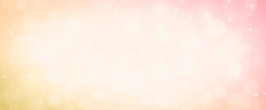 pembe ve sarı gradyan bokeh arkaplan