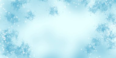 kar taneleri ile soyut kış arka plan