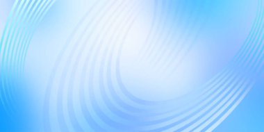 Kavisli çizgiler ile açık mavi vektör dokusu.