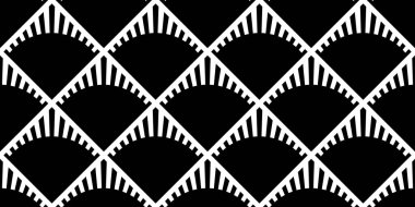 Kusursuz soyut geometrik desen. 