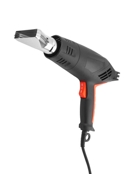 Hot air gun isolated on a white background.