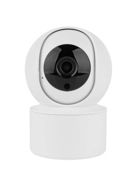 Camera television isolated on a white background