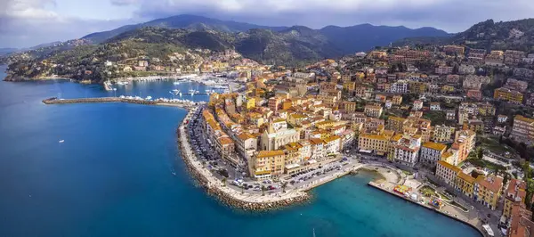 Italien Toskana Sommerziel Wunderschöne Küstenstadt Porto Santo Stefano Provinz Grosseto Stockfoto