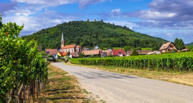 Fransa 'nın Alsace bölgesi - ünlü 