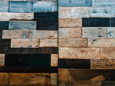 Antika duvar kağıdı için eski ahşap malzeme arka planı. Klasik pastel renkli ahşap fon. Ahşap dokuları olan soyut bir arka plan. Ahşap arkaplan deseni. Güzel doğa duvarı arkaplanı.