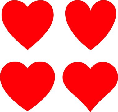 Piksel, kırmızı kalp, aşk, sevgililer günü, romantizm, dekorasyon, romantik, tutku hakkında mükemmel bir simge. Kırmızı simgeler, düz vektör çizimleri, beyaz üzerine izole edilmiş, şeffaf arkaplan