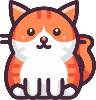 Basit düz tasarım, çizgi film stili vektör çizimi poster, etiket, reklam tasarımı