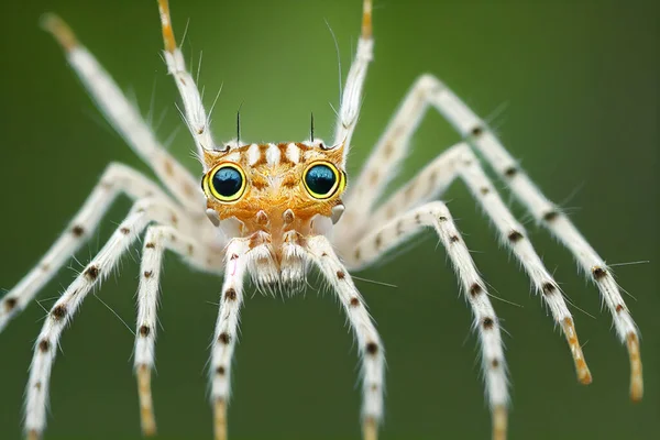다리가 달린우아 스라소니 거미를 — 스톡 사진