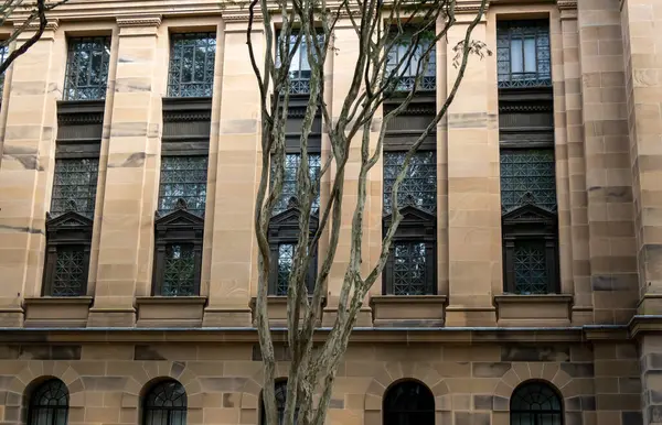 Stock image Brisbane, Queensland, Australia - November 2022: The exterior facade of an historical building in the city.