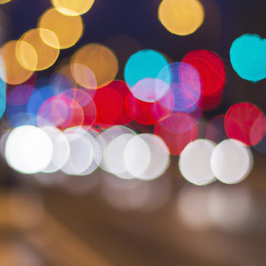 Belirli harmanlama kipleri ile en sevdiğiniz düzenleme programında resimlerin üzerine yerleştirmek için bulanık ışık arkaplan dokusu. Bokkeh renkleri beyaz, mavi, kırmızı, sarı ve siyahtır.