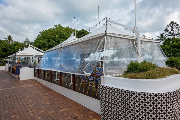 Airlie Beach Queensland Australia Aprile 2023 Ristorante Strada Nella Parte — Foto Stock