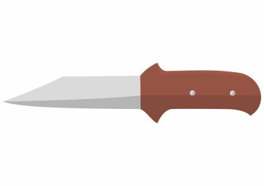 Hançer, bıçak, vektör simgesi, izole sembol, vektör