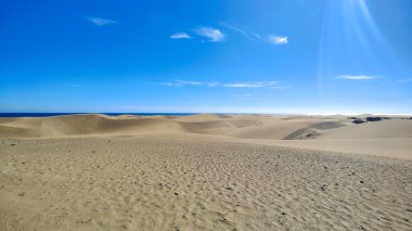 Maspalomas dunes, gran canaria, Kanarya Adaları, İspanya
