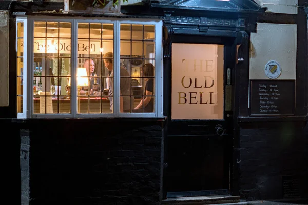 Sawbridgeworth Hertfordshire Inglaterra Septiembre 2022 Pub Old Bell Calle Bell — Foto de Stock