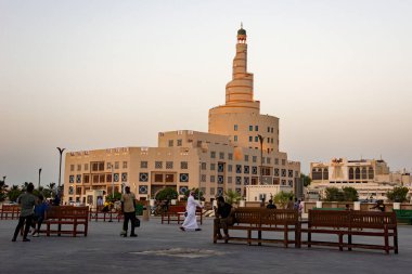 Doha, Katar: 15 Eylül 2023: Katar 'da Doha' nın eski kesiminde bir İslam âlimi merkezi ve camisi olan Abdullah Bin Zaid İslam Merkezi