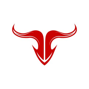 Taurus Logo Şablon vektör çizimi tasarımı