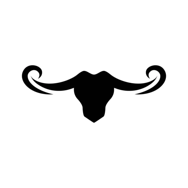 Taurus Logo Sjabloon Vector Pictogram Illustratie Ontwerp — Stockvector