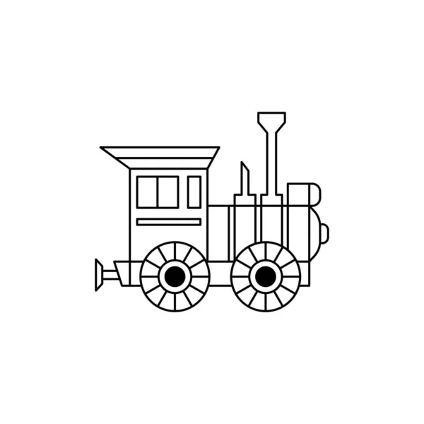 Шаблон Иконок Вектора Скоростного Поезда — стоковый вектор
