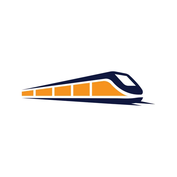 Fast Train Vector Icon Design Illustration Template — Stock Vector