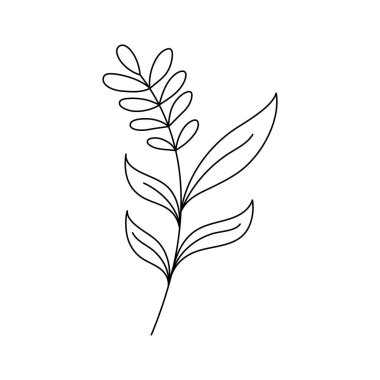 Güzellik çiçekçisi vektör ikonu tasarımı