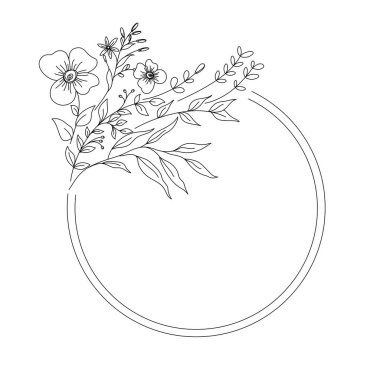 Güzellik çiçekçisi vektör ikonu tasarımı