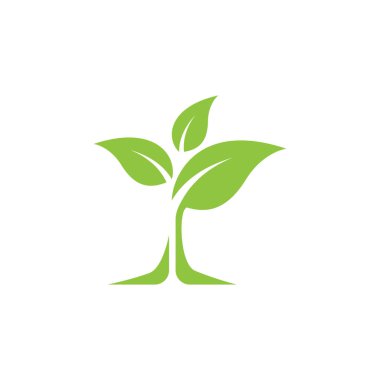 eko yeşil enerji simgesi tasarım örnekleme şablonu