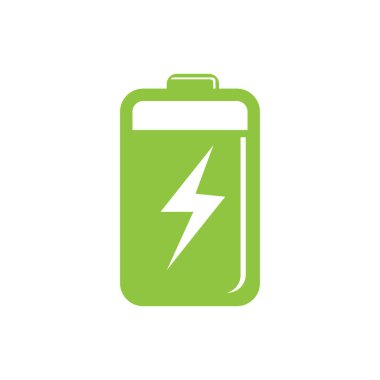 eko yeşil enerji simgesi tasarım örnekleme şablonu