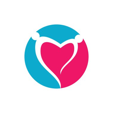 Topluluk, ağ ve sosyal simge tasarım şablonu