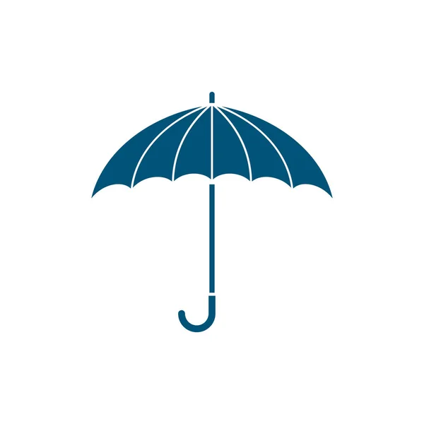 Парасолька Значок Векторна Ілюстрація Дизайн Шаблону Логотипу Стокова Ілюстрація