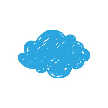 Çocuklar pastel boya stili çizer. El çizer, çocukları çizer.